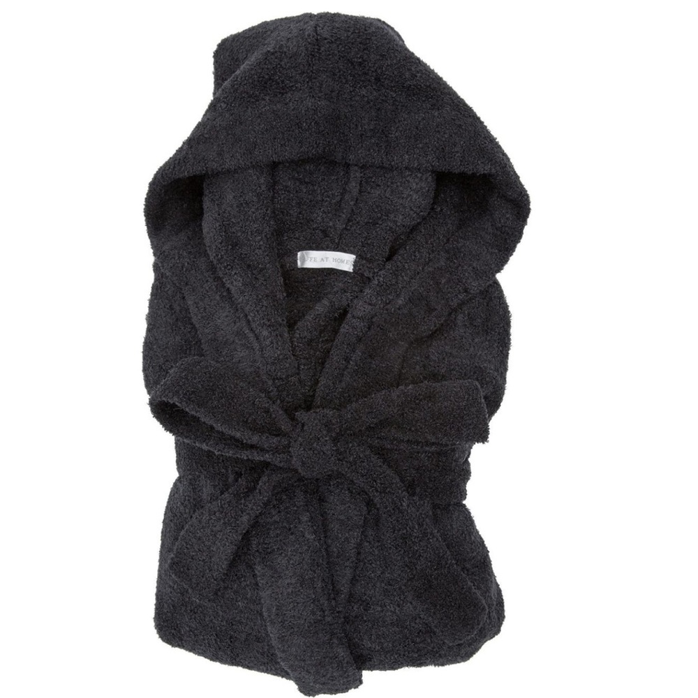 Giraffe at home Dolce Chenille hooded robe